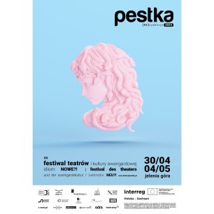 Plakat ”Prawdy za grosz” Pestka Festival 2024