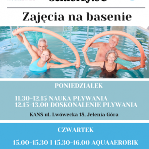 Plakat Seniorzy.JG - aqua aerobic