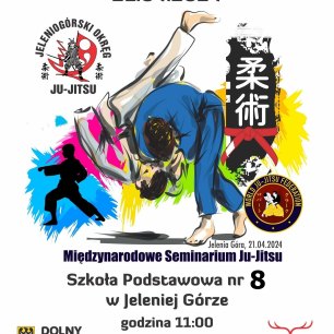 Plakat Międzynarodowe Seminarium Ju - Jitsu