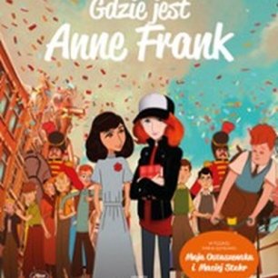 Plakat DKF Klaps - Gdzie jest Anne Frank 