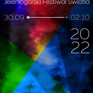 Plakat "Festiwal Movi Cities"- Jeleniogórski Festiwal Światła